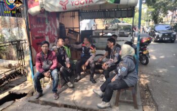 Giat Himbauan dan Binluh Bhabinkamtibmas Kelurahan Kebon Pisang Polsek Sumur Bandung