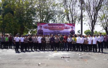 Polres Wonogiri Gelar Sispamkota Pastikan Pilkada Serentak Aman dan Kondusif