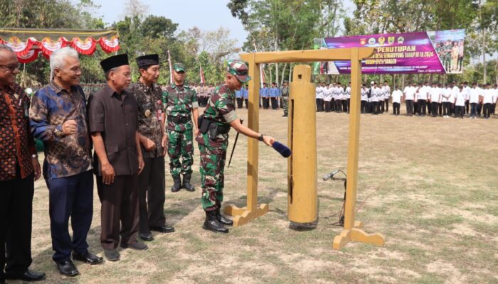 Tutup TMMD Pare, Dandim Sragen Sampaikan Selesai 100%