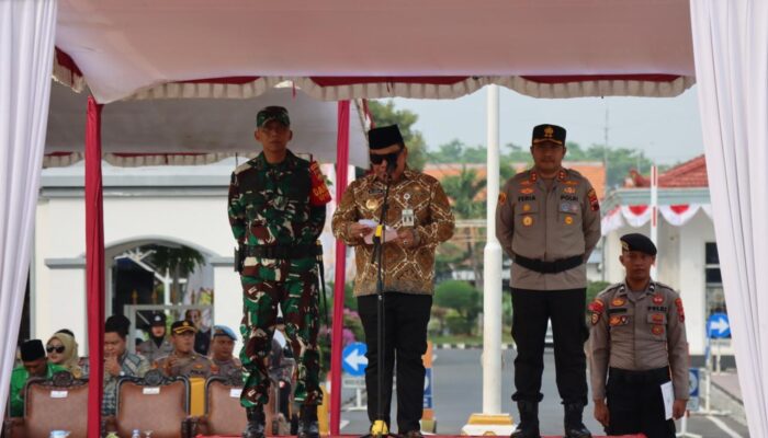 Apel Gelar Pasukan, Langkah Serius Pengamanan Pilkada Serentak 2024 Polres Kendal