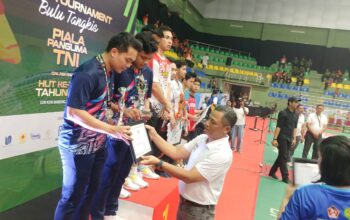 Turnamen Bulu Tangkis Piala Panglima TNI Melahirkan para Jawara