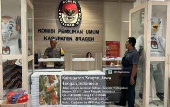 Polres Sragen Pastikan Distribusi Logistik Kampanye Pilkada 2024 Aman dan Lancar