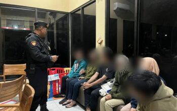 Sempat Ngeyel, Sejumlah Pasangan Tak Resmi Terjaring Razia Tim Patroli Siraju Polres Jepara