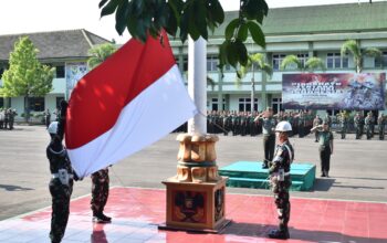 Korem 043/Gatam Gelar Upacara Memperingati Hari Sumpah Pemuda ke-96 Tahun 2024