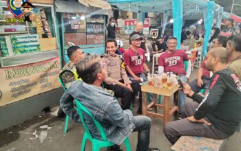 Himbauan “Cooling System” Jelang Pemilukada 2024 di RW 10, Wilkum Polsek Sumur Bandung