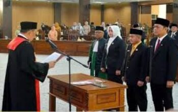 Pimpinan DPRD Kota Lubuklinggau Periode 2024-2029 Resmi Dilantik