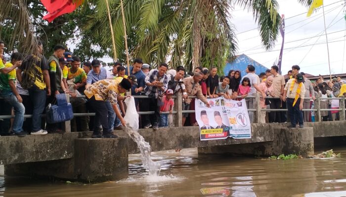 ROIS Tebar Ribuan Bibit Ikan, Jaga Ekosistem dan Tingkatkan Kesejahteraan Masyarakat