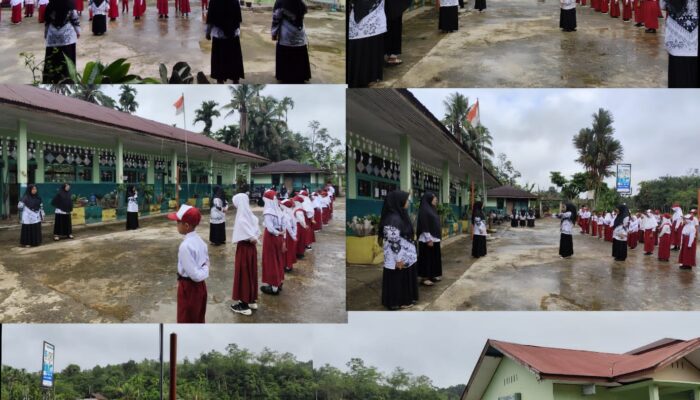 UPTD SD Negeri 10 Pangkalan Memperingati Upacara Bendera Hari Guru Nasional Tahun 2024