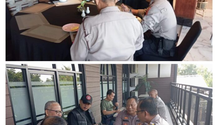 Kapolsek Regol Jalin Silaturahmi dengan Manager The STAR, Jaga Kamtibmas Jelang Pilkada 2024