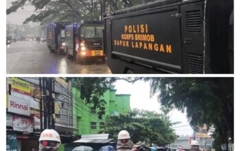 Tim SAR Sat Brimob Polda Jabar, Evakuasi Bencana Alam Banjir Di Dayeuh Kolot
