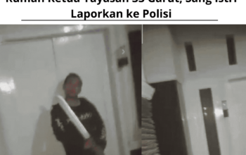 Ancaman OTK Memegang Pedang di Depan Rumah Ketua Yayasan 33 Garut, Sang Istri Laporkan ke Polisi