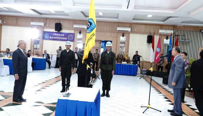 Wakapolda Jabar Hadiri Acara Pelantikan Rektor Universitas Langlangbuana Periode 2024-2029