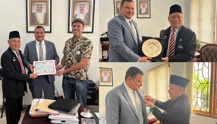 PPWI Nasional Lakukan Courtesy Visit ke Kedutaan Besar Kuwait