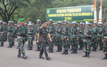 Rindam III/Slw Didik 705 Siswa Dikmaba Gel II TA. 2024