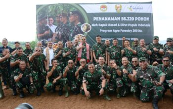 Pangdam III/Slw Dampingi Kasad Canangkan “Agro Forestry”