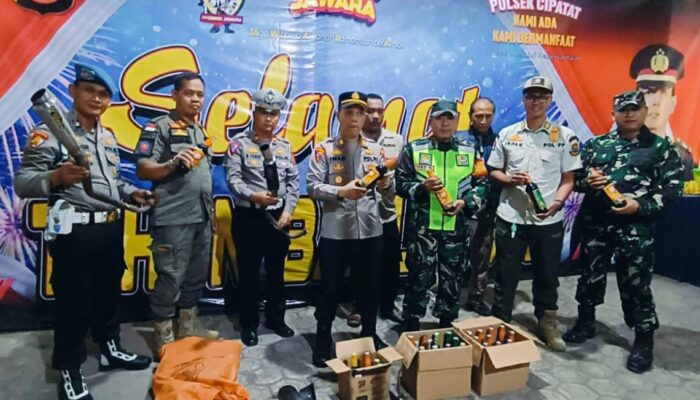 Cipatat KBB: Razia Gabungan Antisipasi Gangguan Keamanan Jelang Tahun Baru 2025