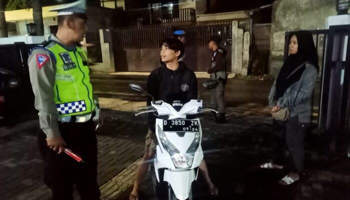 Cegah Kriminalitas, Polsek Babakan Ciparay Gelar Razia Gabungan