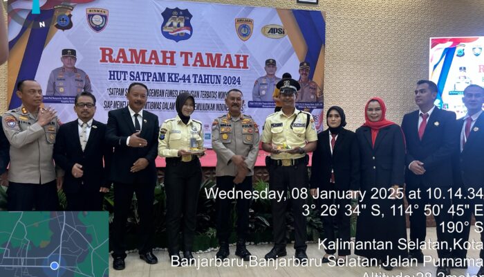 Satpam Kalsel Peringati HUT ke-44 dengan Peragaan Keahlian, Siap Jaga Kamtibmas Menuju Indonesia Emas