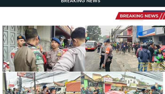 Tim SAR Brimob Polda Jabar Tangani Kecelakaan di Depan Kantor BRI Unit Jatinangor