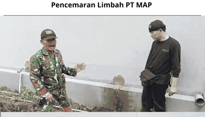 Satgas Citarum dan DLH Diduga Lamban Tangani Pencemaran Limbah PT MAP