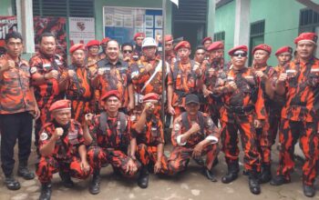 Ketua PAC Pemuda Pancasila Jatiagung Lantik 21 Ketua Ranting