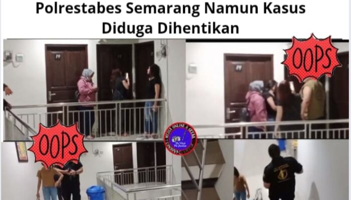Advokat D A Digerebek Istri, Digiring ke Polrestabes Semarang Namun Kasus Diduga Dihentikan