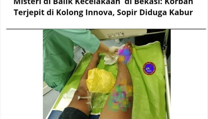 Misteri di Balik Kecelakaan di Bekasi: Korban Terjepit di Kolong Innova, Sopir Diduga Kabur
