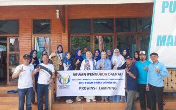 Peringati Harlah ke-5, DPD PMKM PRIMA Indonesia Provinsi Lampung Gelar Bazar di Car Free Day Tugu Adipura
