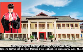 Enggan Sampaikan Putusan Sela, Ketua PN Sorong Beauty Simatauw Terindikasi ‘Masuk Angin’
