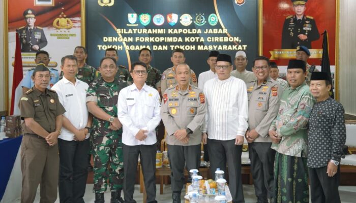 Kapolda Jabar Silaturahmi dengan Forkopimda Kota Cirebon, Tokoh Agama dan Tokoh Masyarakat