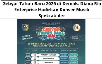 Gebyar Tahun Baru 2026 di Demak: Diana Ria Enterprise Hadirkan Konser Musik Spektakuler