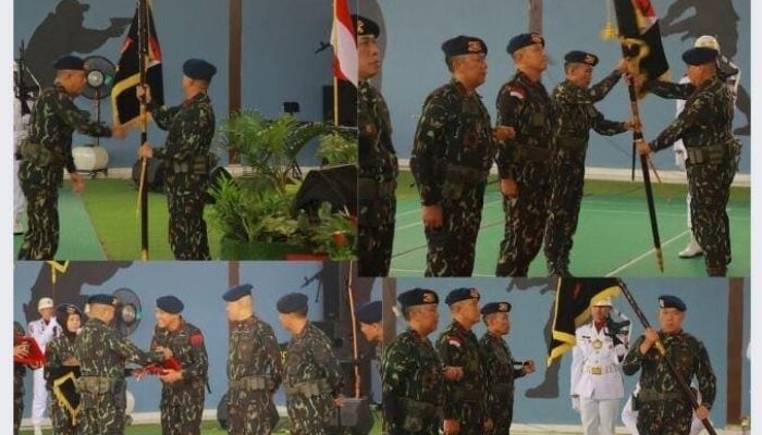 Brigjen Pol Anang Sumpena S.H, Pimpin Upacara Sertijab DANMEN I GEGANA dan DANMEN I Pelopor Pasukan BRIMOB I