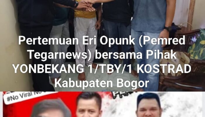 Klarifikasi Redaksi Pemberitaan Oknum “R” Anggota TNI di Cibinong, Bogor