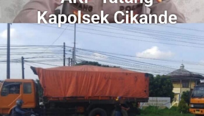 AKP Tatang: Truk Pengangkut Limbah B3 PT ARU Terparkir di Depan Polsek Cikande Bukan Penahanan, Dokumennya Sah dan Lengkap