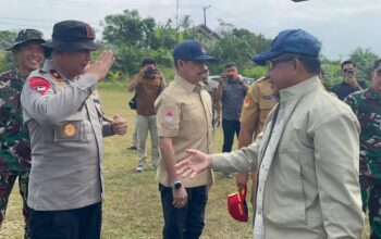 Danpas Brimob I Kawal Kedatangan Mendagri Tito Karnavian ke Aceh Tamiang; Berbagai Kegiatan Berjalan Lancar