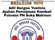 Adil Bangsa Yustisia Ajukan Peninjauan Kembali Putusan PN Suka Makmue