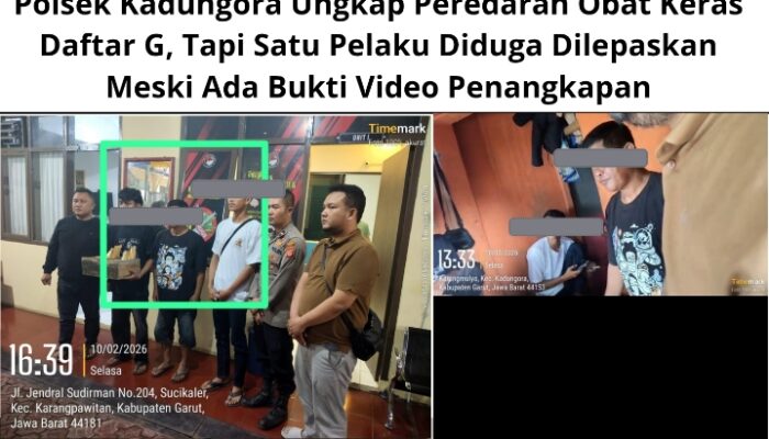 Polsek Kadungora Ungkap Peredaran Obat Keras Daftar G, Tapi Satu Pelaku Diduga Dilepaskan Meski Ada Bukti Video Penangkapan
