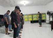 Apel Malam Satgas TMMD Ke-127 Kodim 0116/Nagan Raya, Disiplin Prajurit Tak Pernah Padam