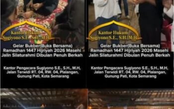 Buka Puasa Bersama Digelar Adv. Sugiyono S.E., S.H., M.H, Hujan Tak Menyurutkan Semangat Silaturahmi