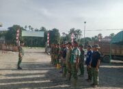 Mentari Pagi Mengawali Apel Satgas TMMD Ke-127 Kodim 0116/Nagan Raya