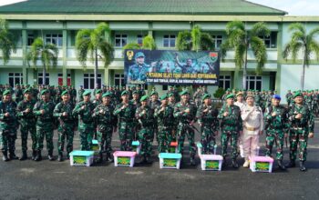 KODAM XXI/Radin Inten Gelar Upacara 17-an Bulan Maret 2026