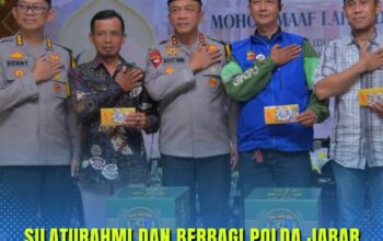 Kapolda Jabar Berbagi Kepedulian Kepada Ojol, Petani dan Kelompok Pengamen Jalanan, Pada Silaturahmi Idul Fitri 2026
