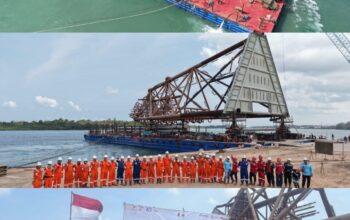 Proyek Manpatu PHM Masuki Tahap Krusial: Struktur Jacket 1.380 Ton Siap Sail Away