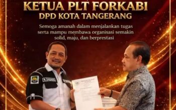 H. Dadang Andriani ST Terpilih Jadi PLT DPD Forkabi Tangerang, Siap Lanjutkan Tugas Almarhum Tony Babe