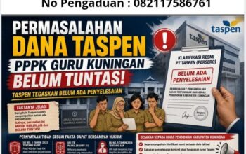 Klaim Penyelesaian Dana Taspen PPPK Kuningan Terbukti Palsu, PT Taspen Tegaskan Masih Ada Tunggakan