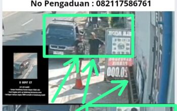 Siang Bolong, 2 Pelaku Nekat Curi Tangga Besi Milik Pengusaha Helm di Cileunyi, Rekaman CCTV Terekam Jelas