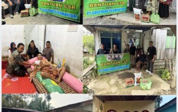 Sinergi Peduli Disabilitas: PT Socfindo Seumanyam Salurkan Bantuan Sembako Bersama DPC PPDI Nagan Raya