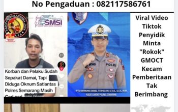Viral Video Tudingan Penyidik Minta Rokok, GMOCT Kecam Pemberitaan Tak Berimbang: Polres Semarang Tegaskan Kasus Belum Selesai