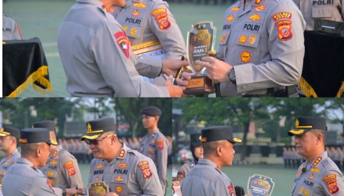 Apresiasi Posko Ops Ketupat Lodaya 2026, Kapolda Jabar Serahkan Penghargaan bagi Polres Berprestasi