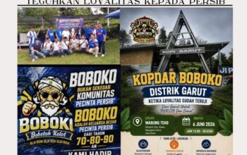 Boboko Distrik Garut Gelar Kopdar Pererat Persaudaraan dan Teguhkan Loyalitas kepada Persib